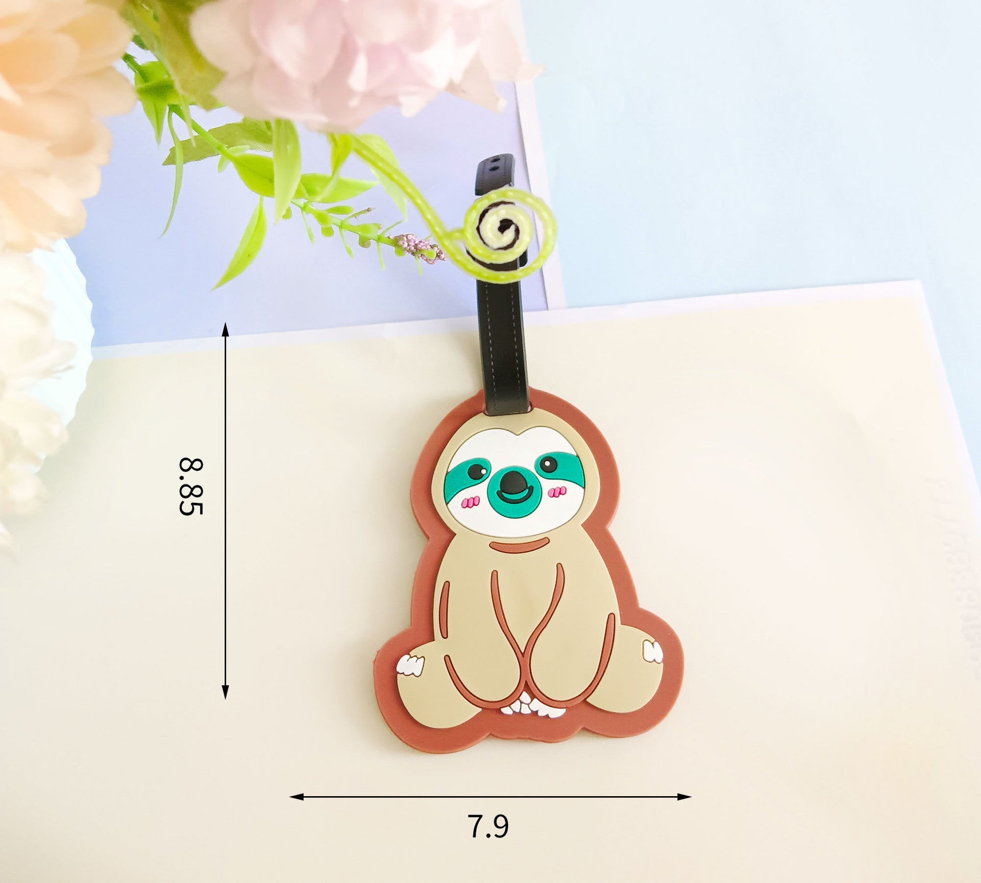 Unisex Bagagelapp med Llamadesign Lekfull 6