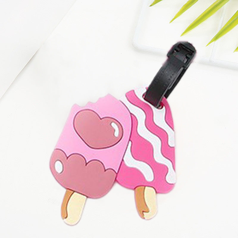 Unisex Bagagelapp med Munkmotiv Lekfull Design 8