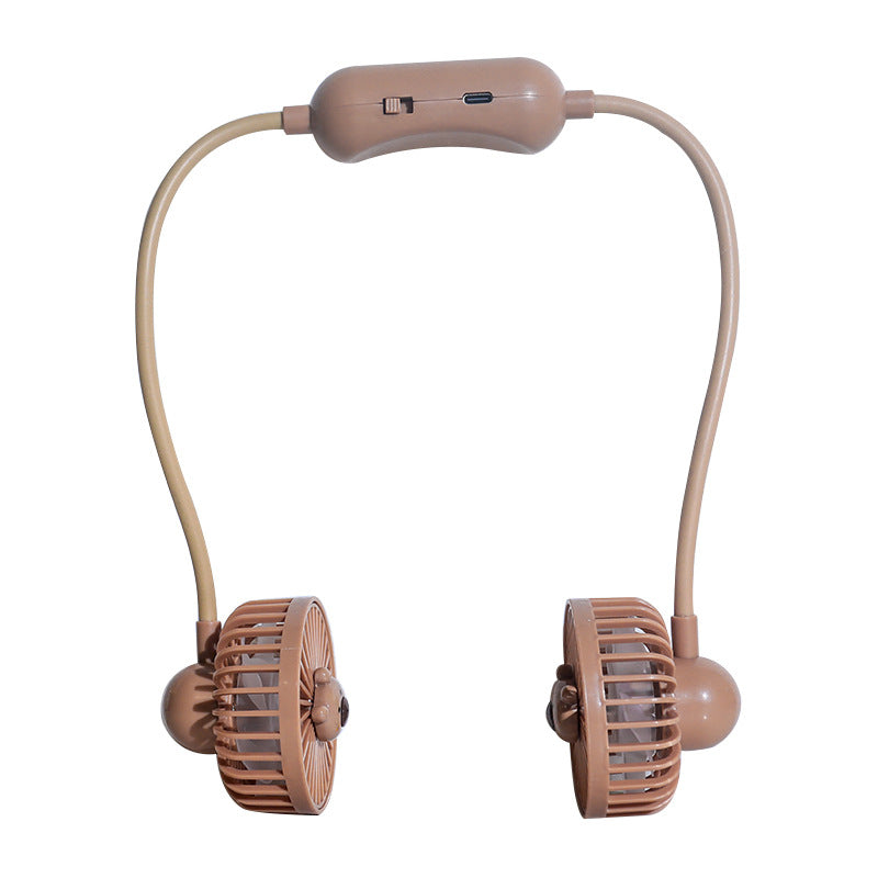 Unisex Bärbar Halsfläkt Flexibel Design 5