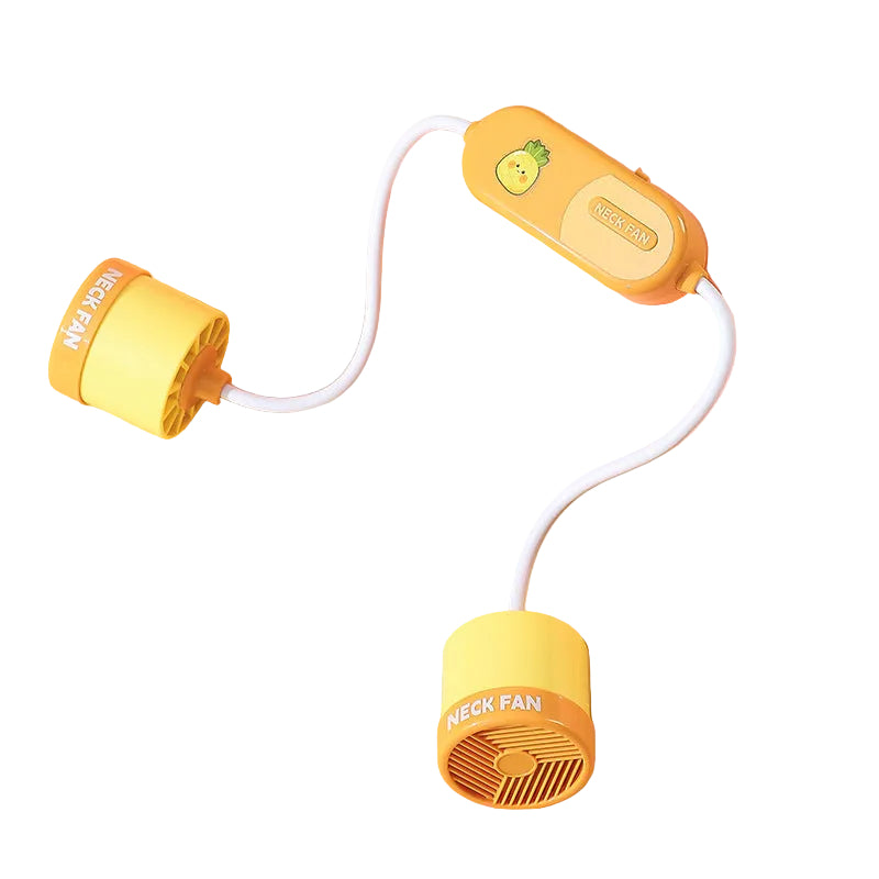 Unisex Bärbar Halsfläkt Handsfree Design 0
