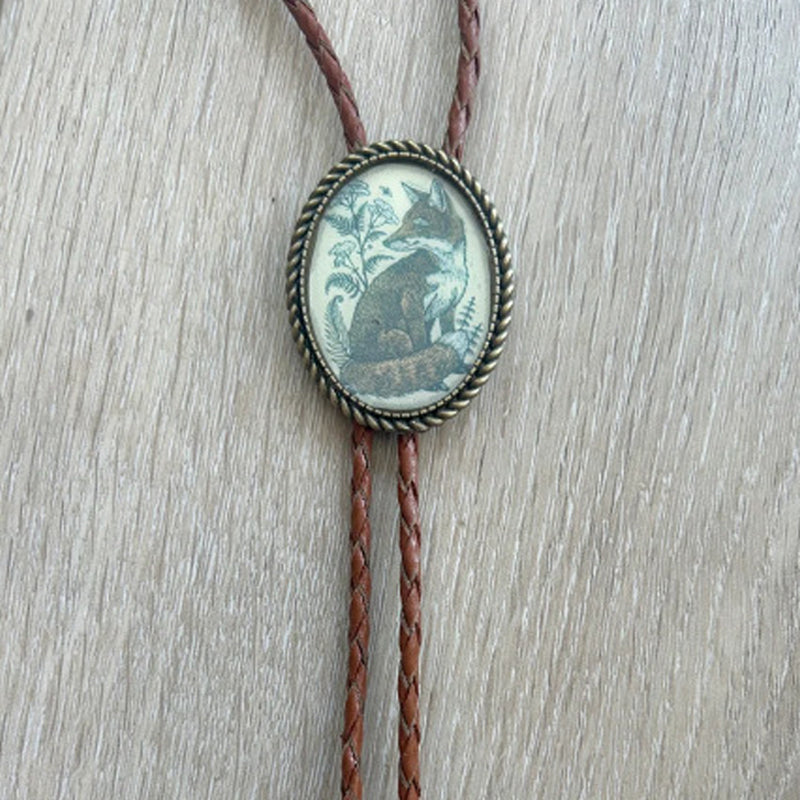 Unisex Bolo Tie med Groda och Banjo Design 10