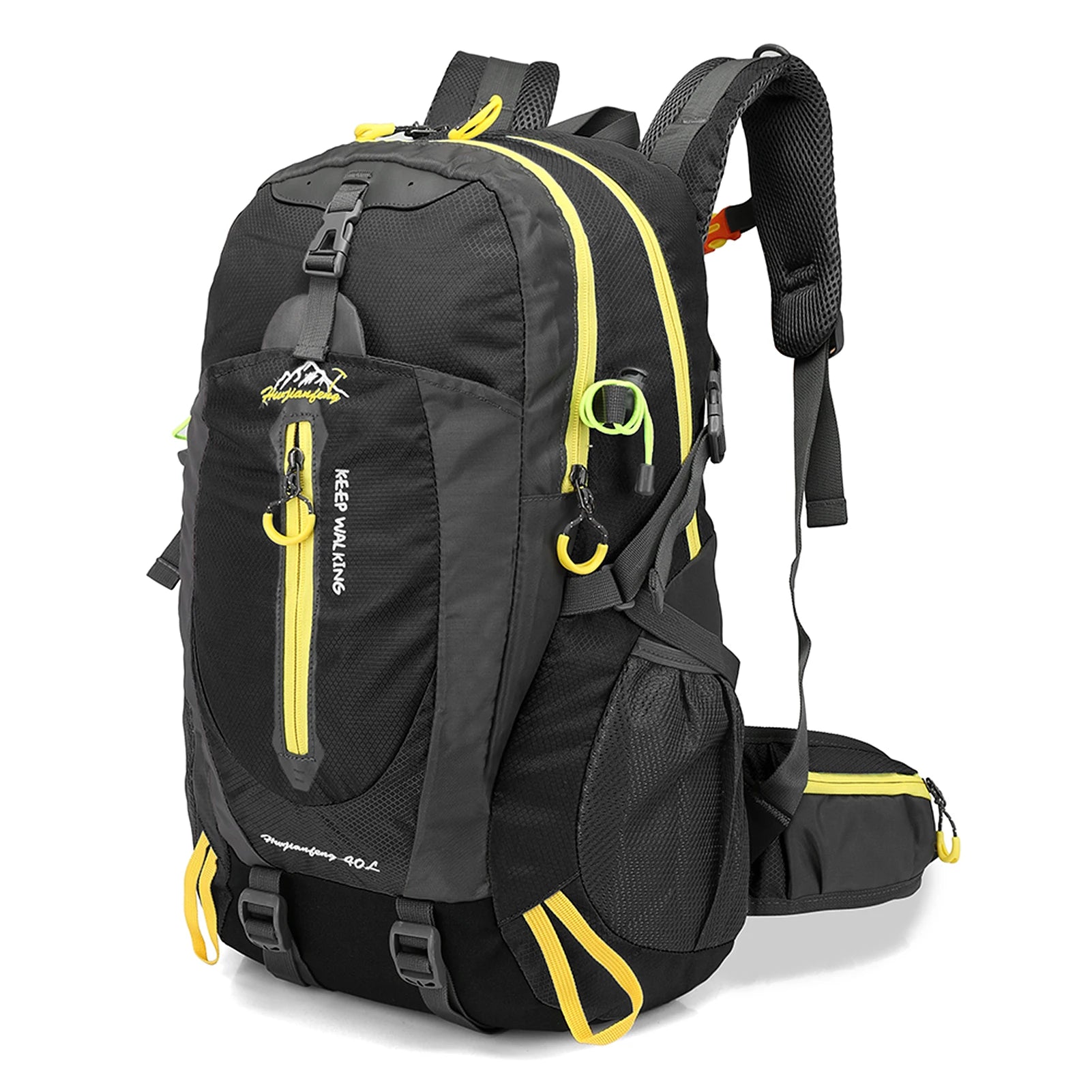 Unisex Campingryggsäck 40L Vattentät och Kompakt 0