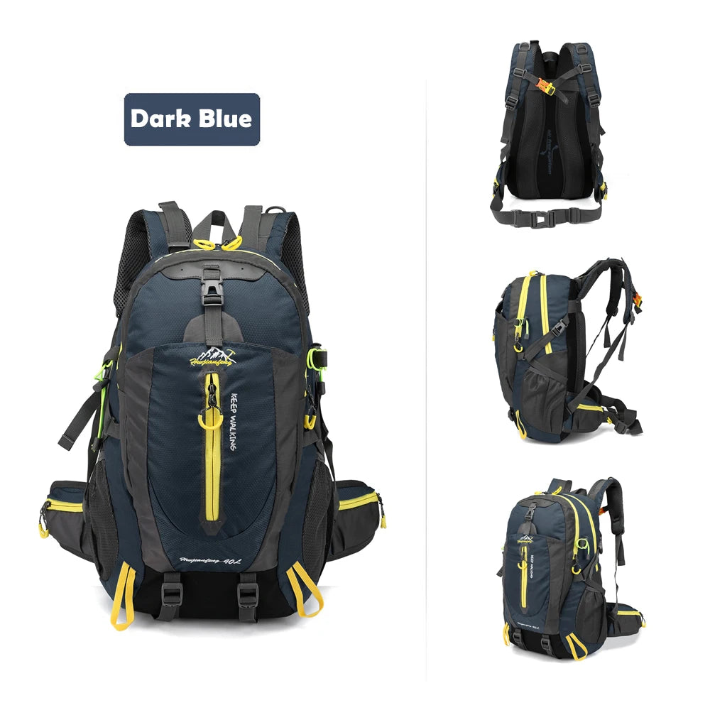 Unisex Campingryggsäck 40L Vattentät och Kompakt 1