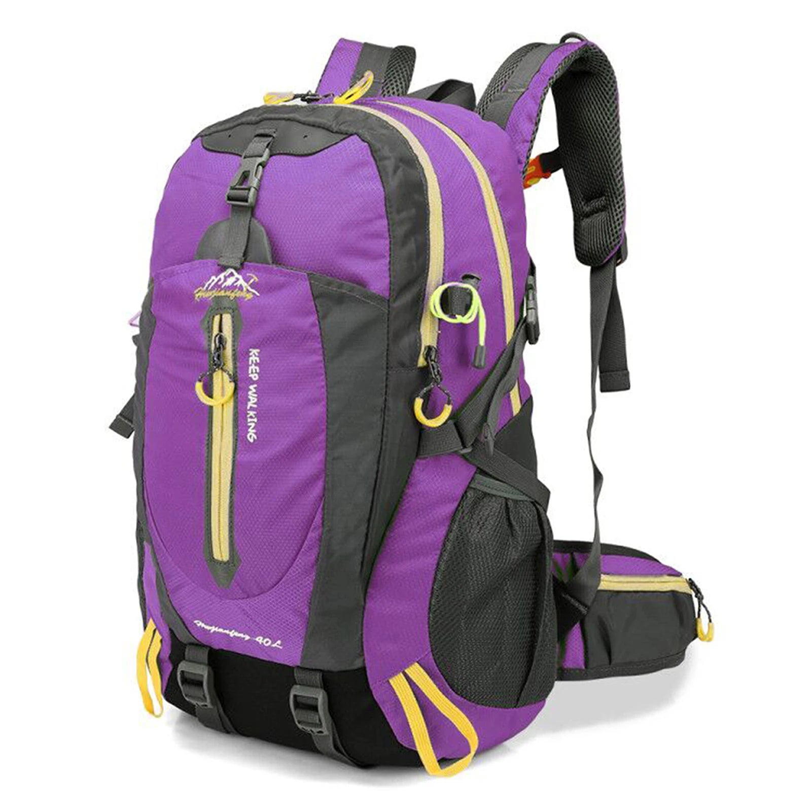 Unisex Campingryggsäck 40L Vattentät och Kompakt 11