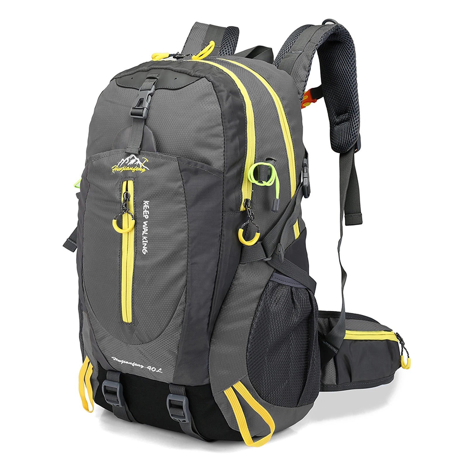 Unisex Campingryggsäck 40L Vattentät och Kompakt 6