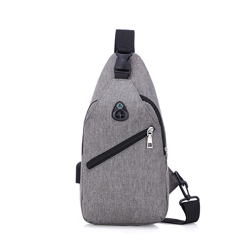Unisex Crossbody Slingväska Funktionell Design 1