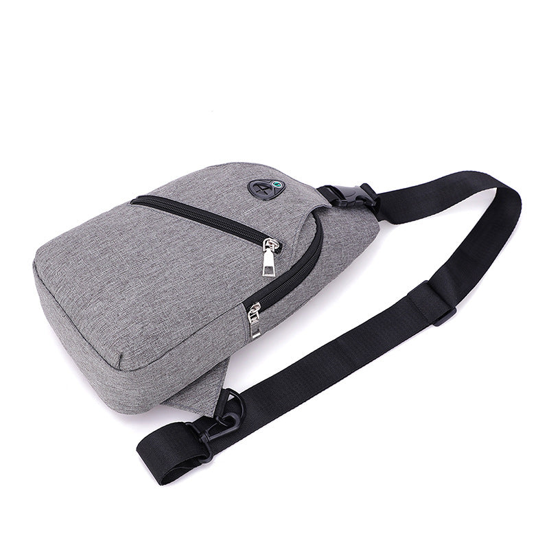 Unisex Crossbody Slingväska Funktionell Design 4