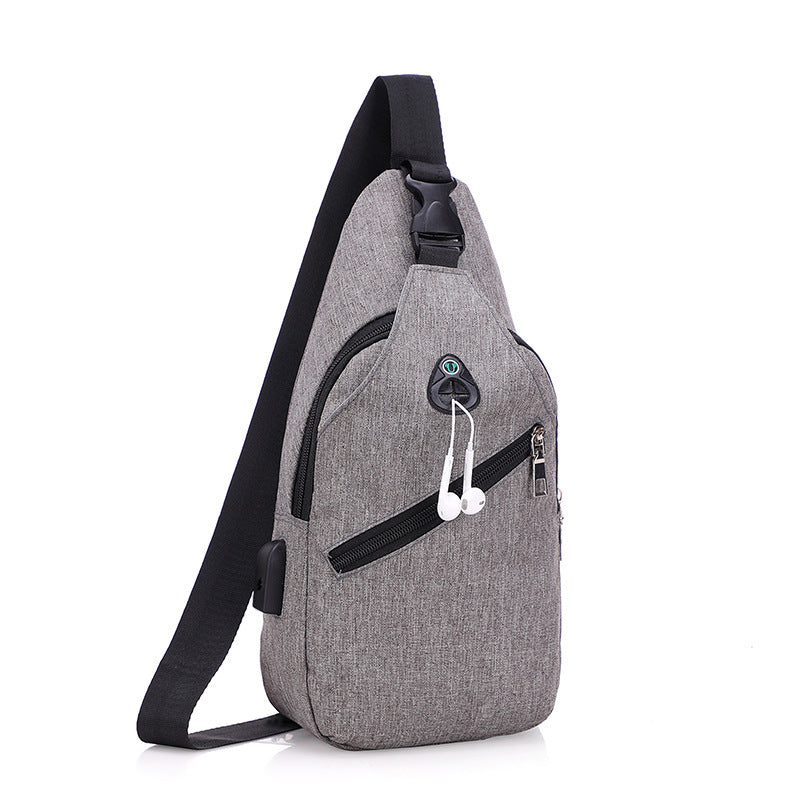 Unisex Crossbody Slingväska Funktionell Design 6