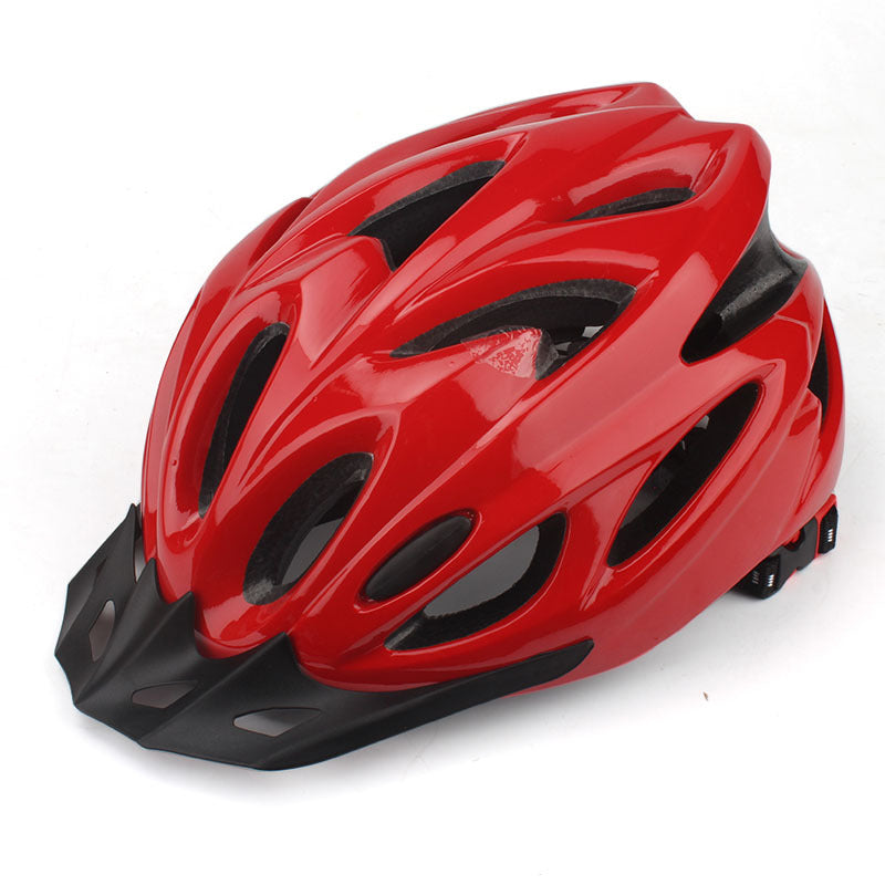 Unisex Cykelhjälm Ventilerad med Justerbart Visir och Micro Dial Passform 12