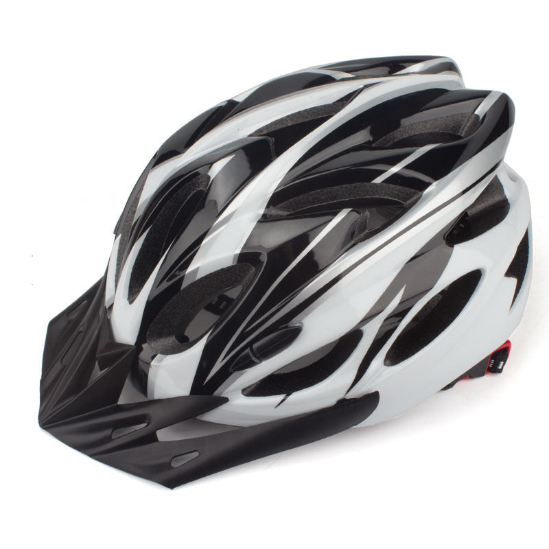 Unisex Cykelhjälm Ventilerad med Justerbart Visir och Micro Dial Passform 13