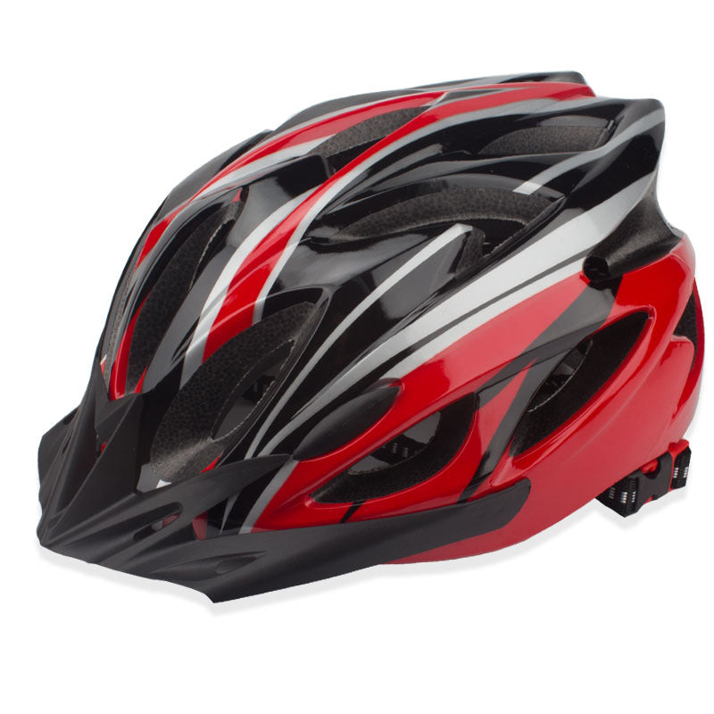 Unisex Cykelhjälm Ventilerad med Justerbart Visir och Micro Dial Passform 5