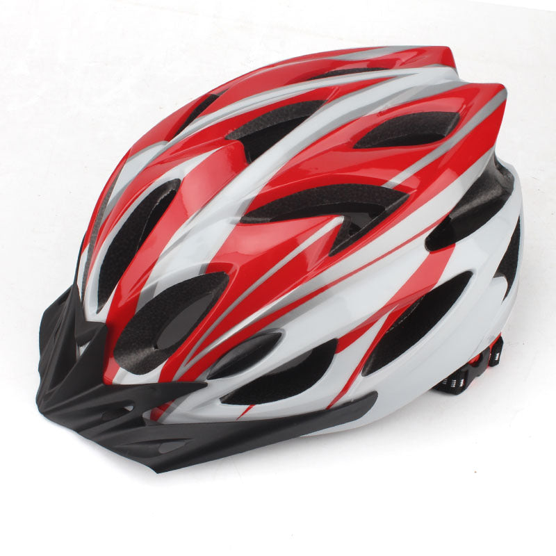 Unisex Cykelhjälm Ventilerad med Justerbart Visir och Micro Dial Passform 6