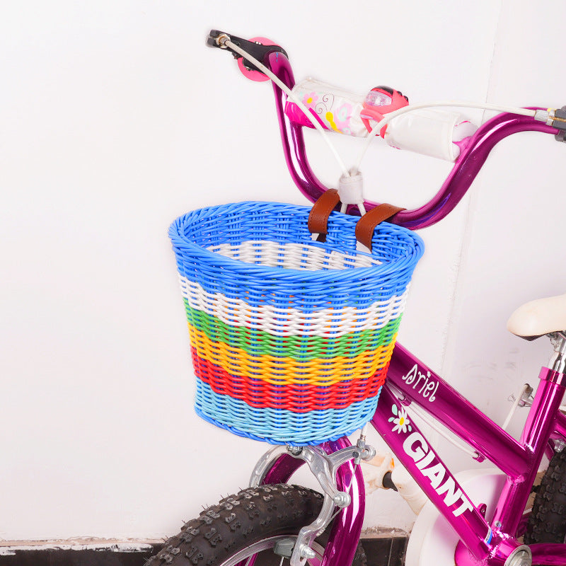 Unisex Cykelkorg Fram Vävd med Justerbara Styrremmar 5