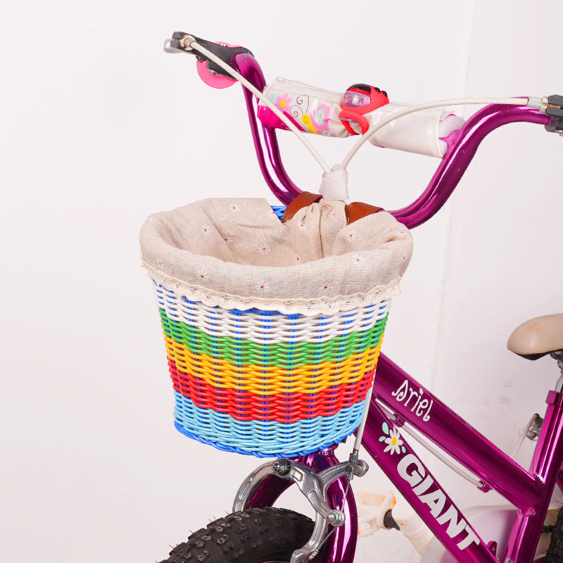 Unisex Cykelkorg Fram Vävd med Justerbara Styrremmar 6