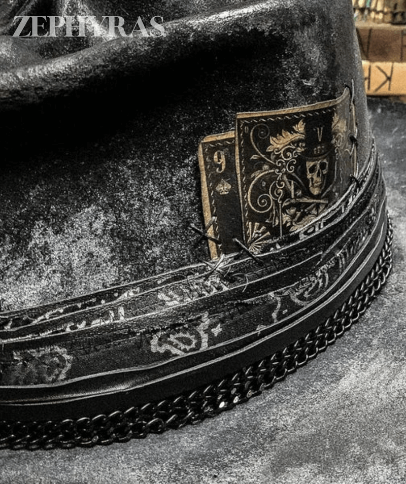 Unisex Dödskallehatt Trendig Accessoar 7