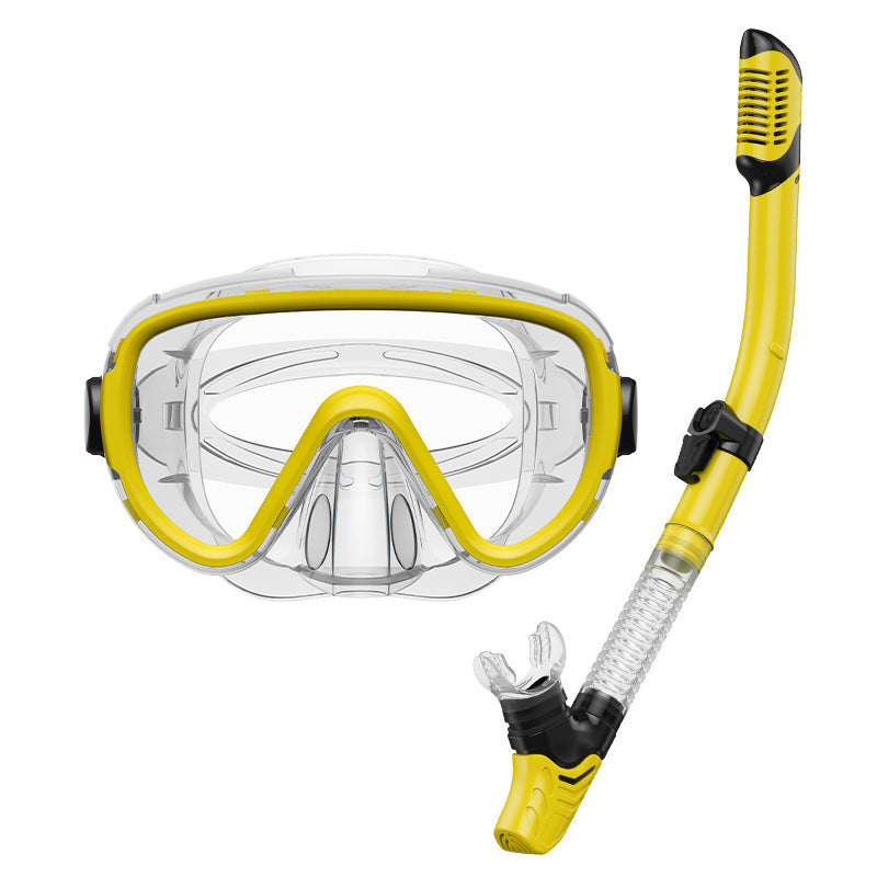 Unisex Dykmask med Anti-Dimma och Flexibel Andningsslang 0