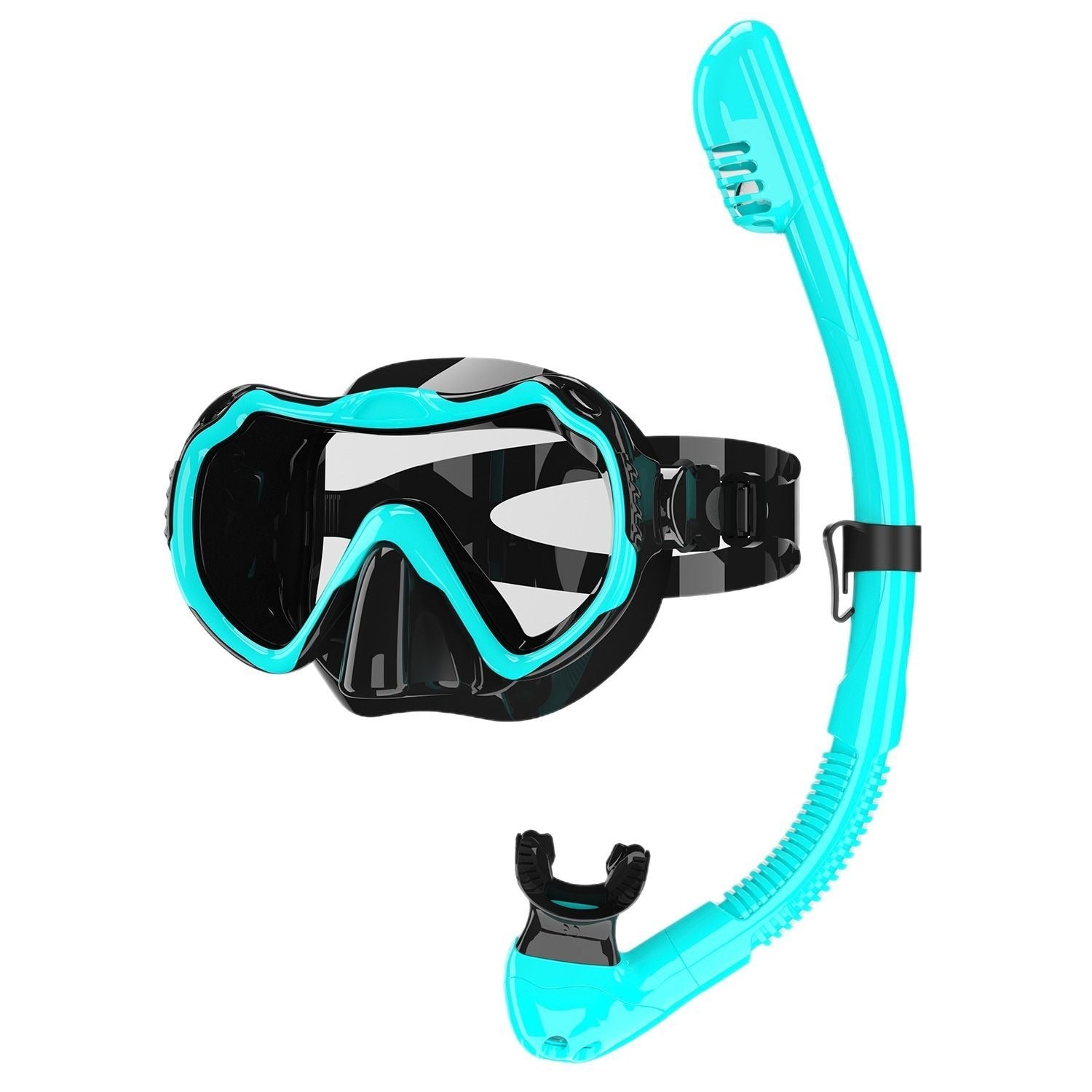 Unisex Dykmask med Anti-Dimteknik och Integrerad Snorkel 5