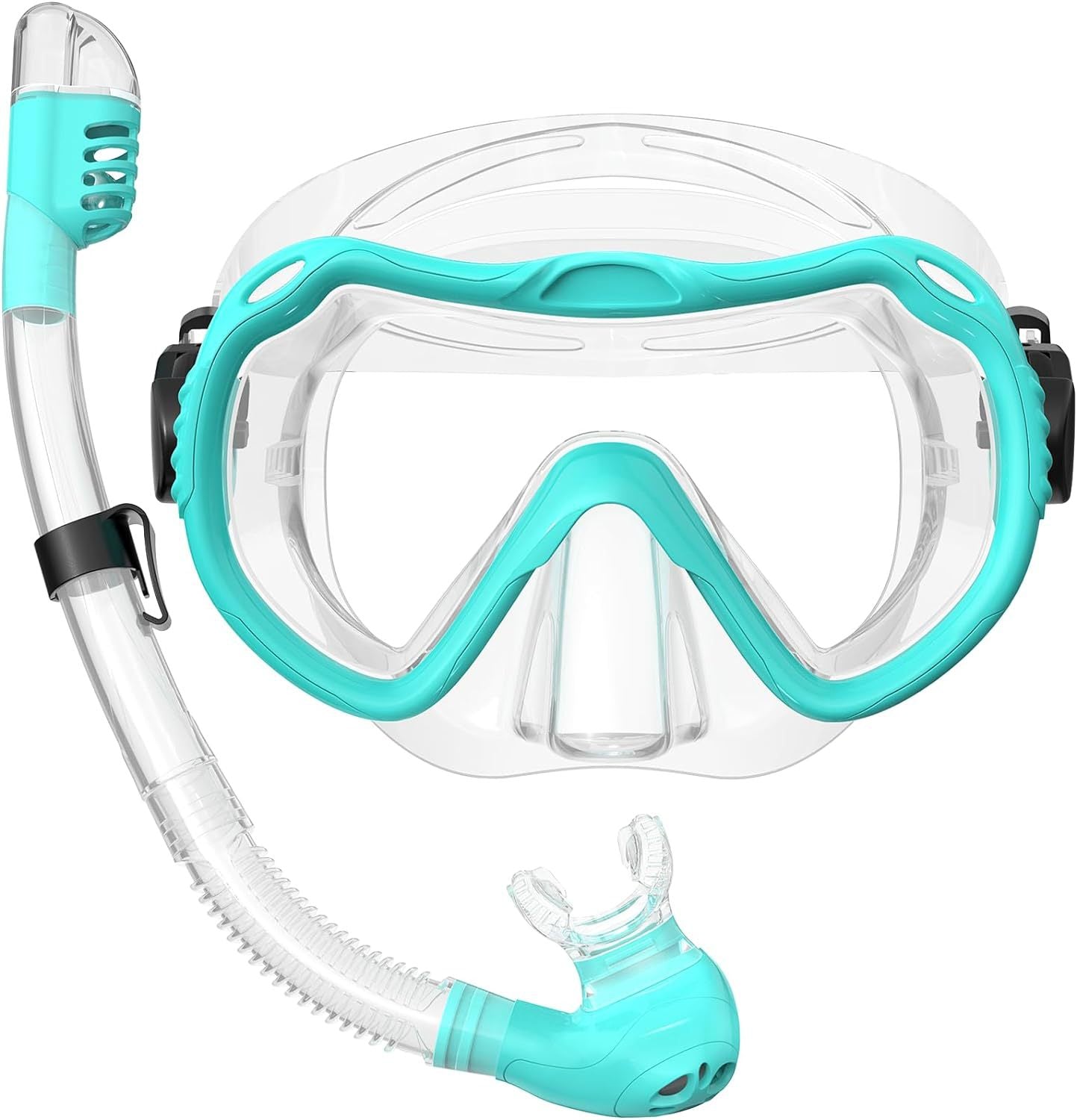 Unisex Dykmask med Anti-Dimteknik och Integrerad Snorkel 6