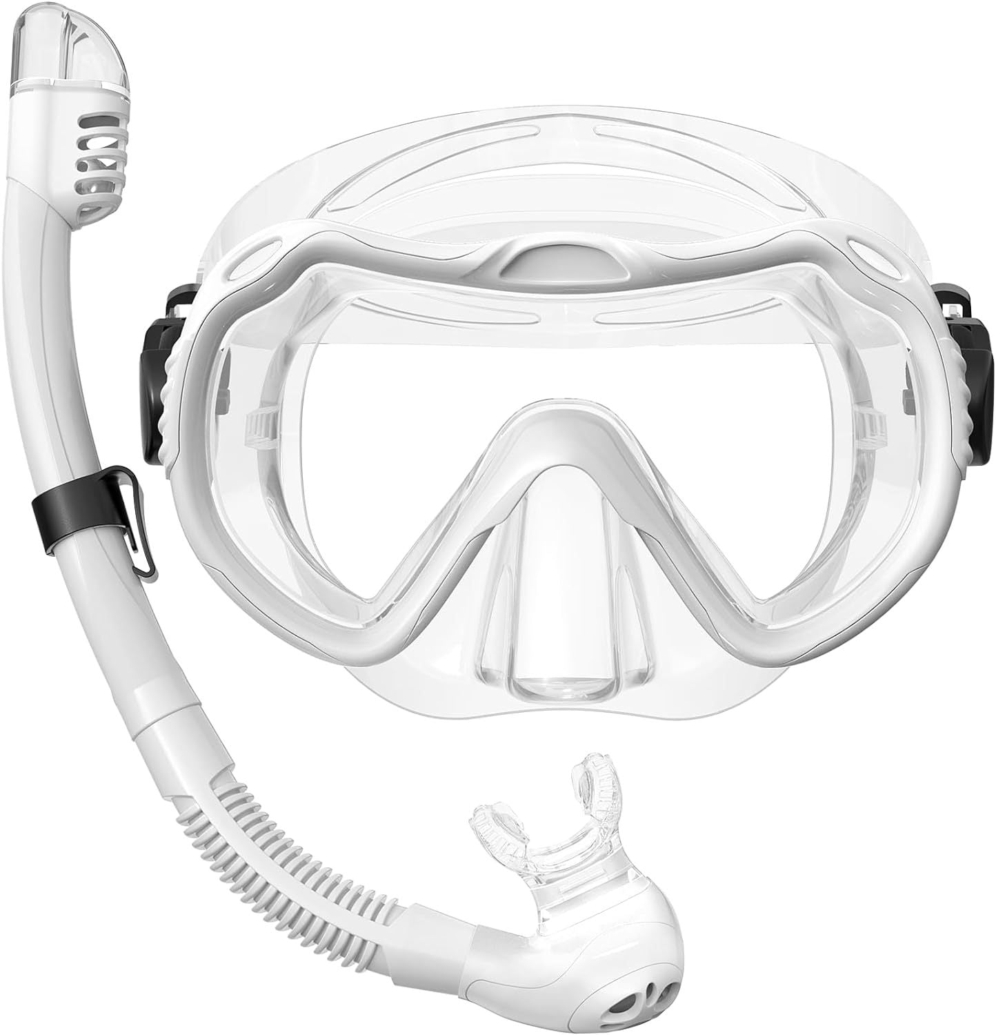 Unisex Dykmask med Anti-Dimteknik och Integrerad Snorkel 7