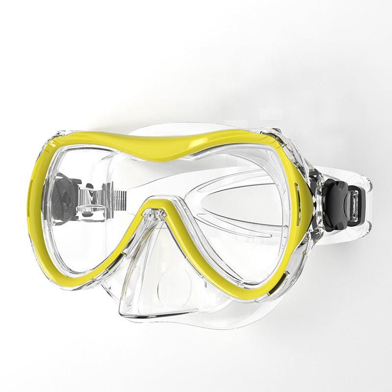 Unisex Dykmask med Mjuk Silikonkant och Brett Synfält 12