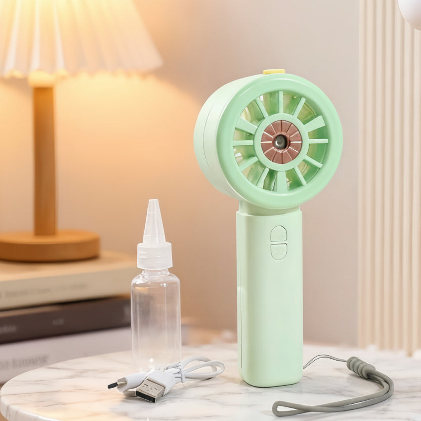 Unisex Handfläkt med Misting-Funktion Ergonomisk Design 4