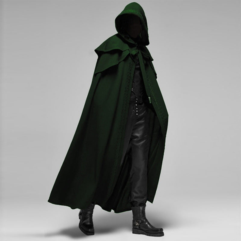 Unisex Hooded Cloak Gotisk Stil 3