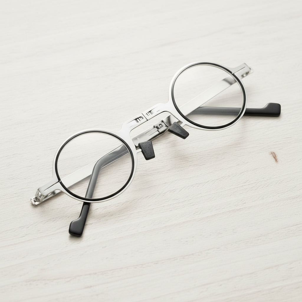 Unisex Hopfällbara Läsglasögon med Blått Skydd 0