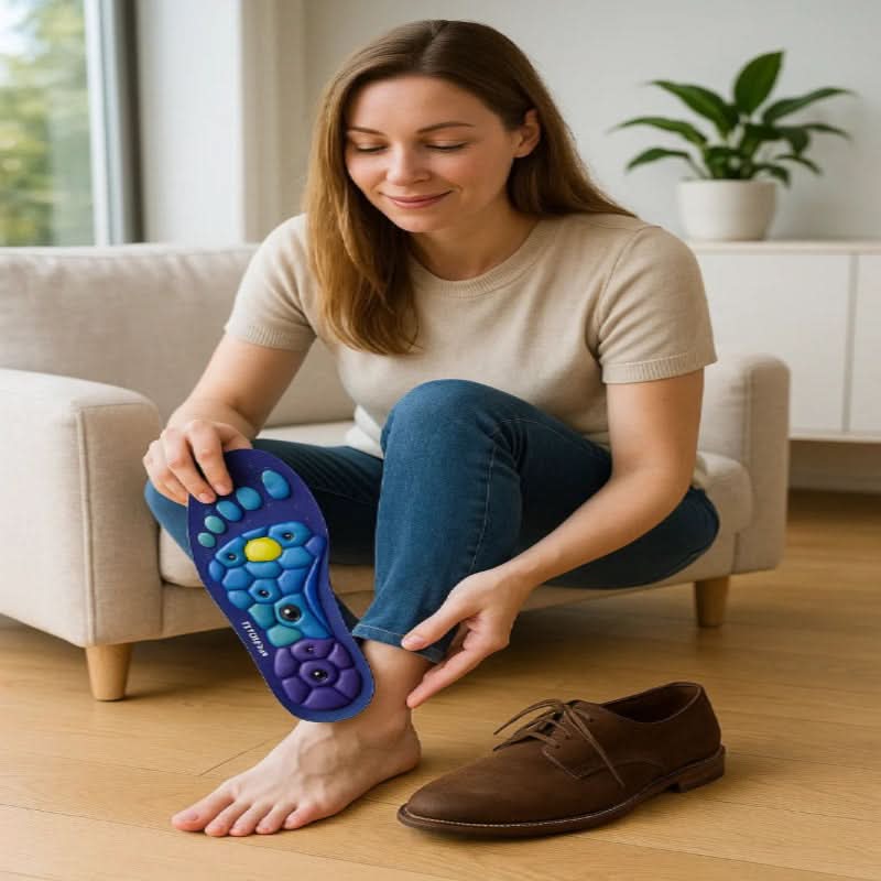 Unisex Innersulor med Magnetisk Akupressur 1