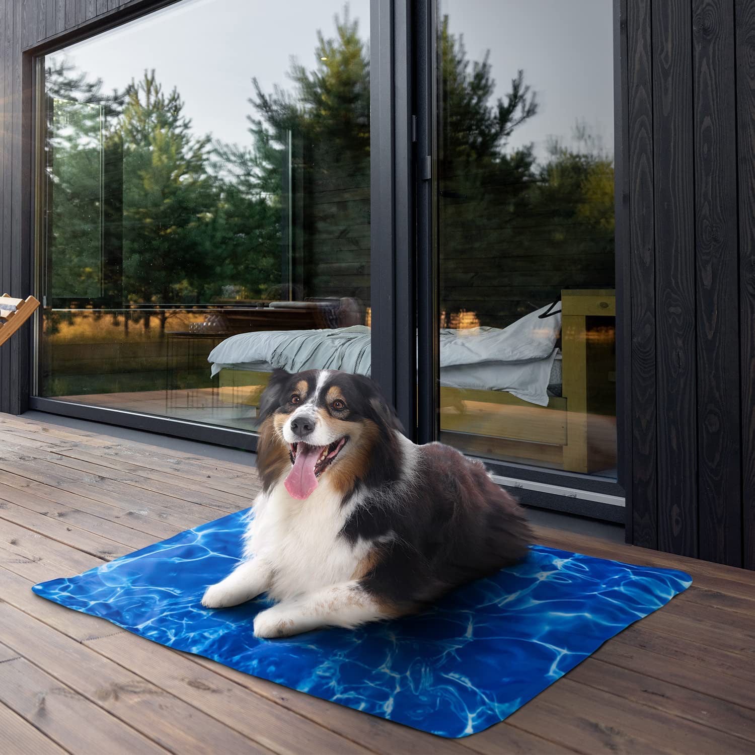 Unisex Kylmatta för Husdjur Bärbar Halkfri Design 2