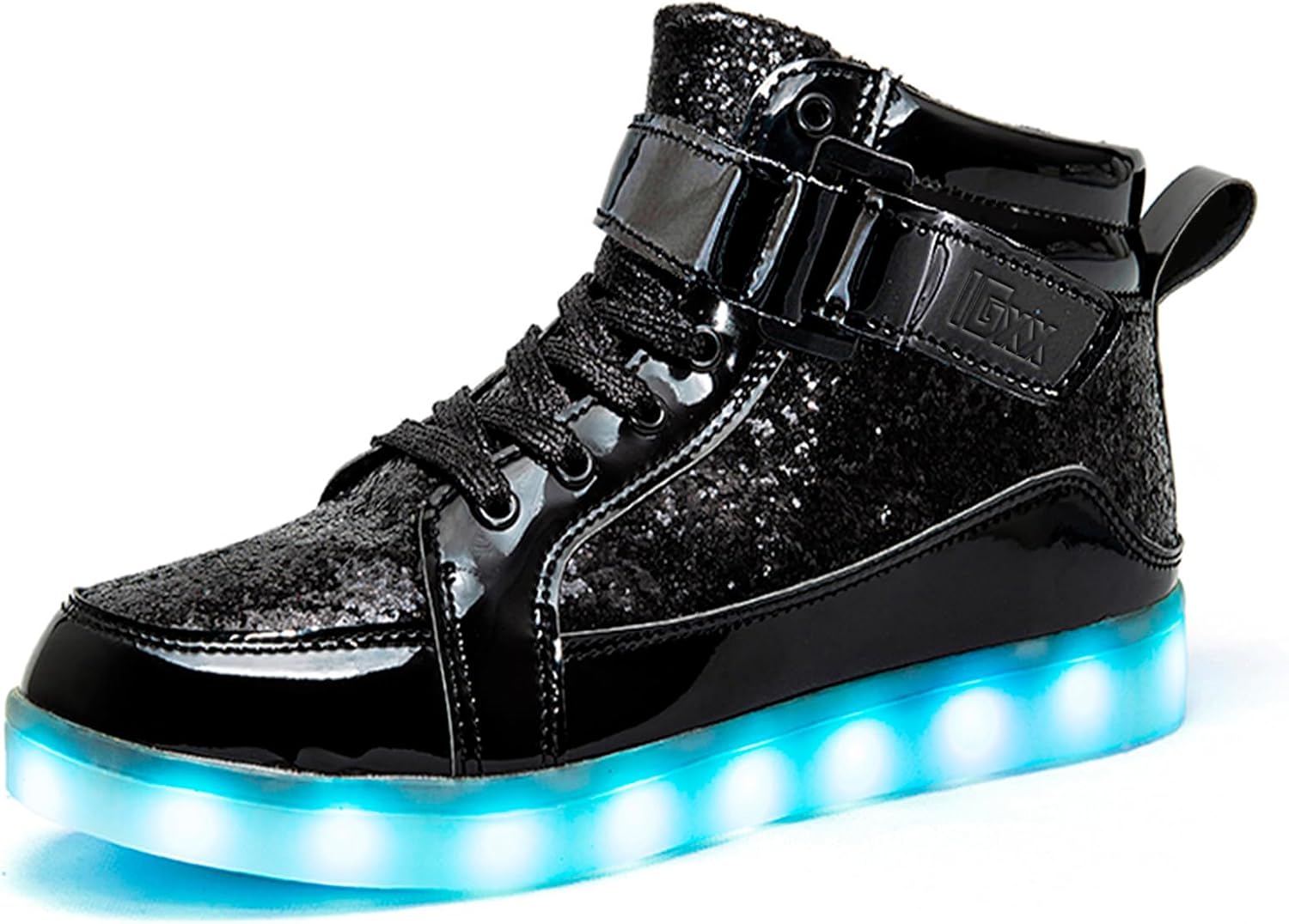 Unisex LED-sneakers med uppladdningsbar belysning 9