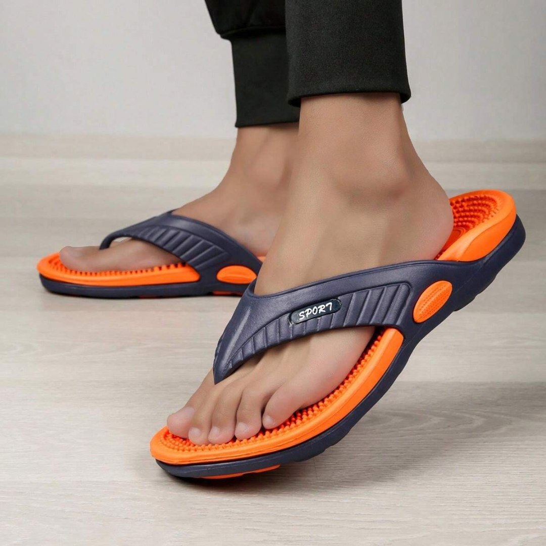 Unisex Massagetofflor Akupressurdesign Sportig Stil 2