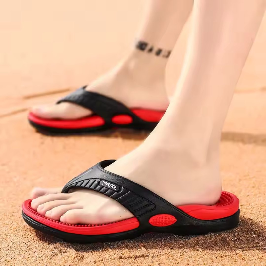 Unisex Massagetofflor Akupressurdesign Sportig Stil 9