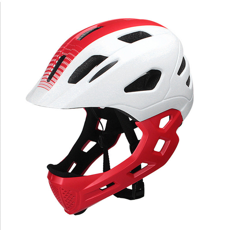 Unisex Mountainbikehjälm Konvertibel med Avtagbart Hakskydd och Ventilation 2