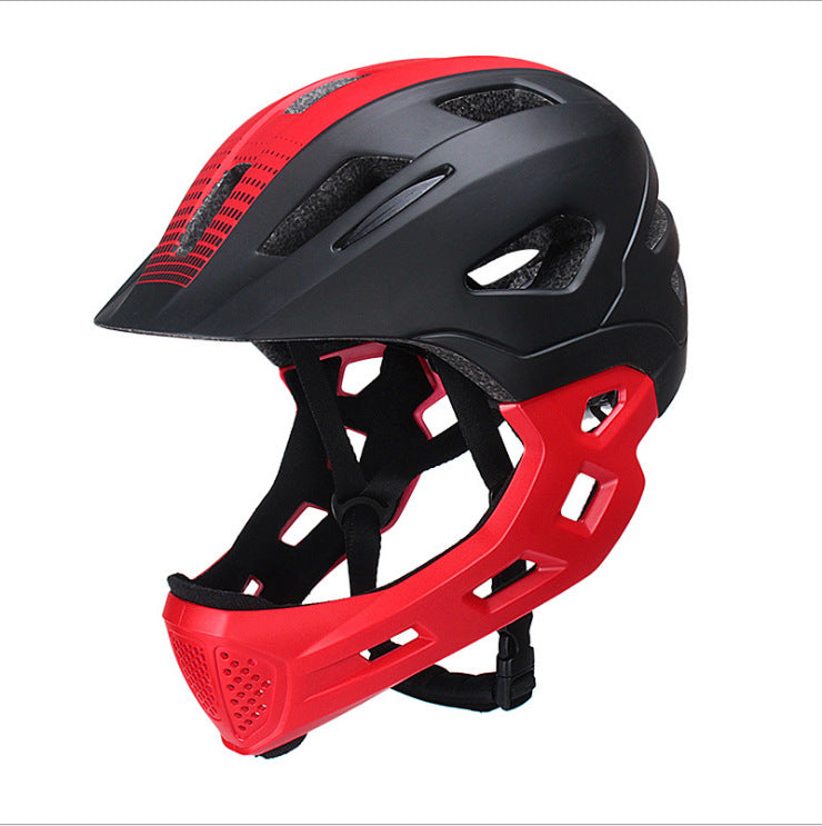 Unisex Mountainbikehjälm Konvertibel med Avtagbart Hakskydd och Ventilation 6