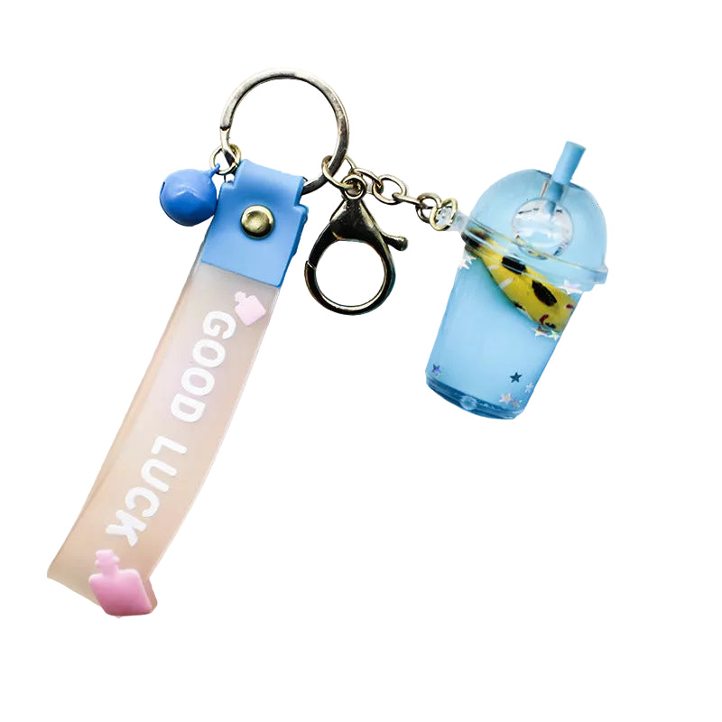 Unisex Nyckelring med Cocktailmotiv Lekfull Design 0