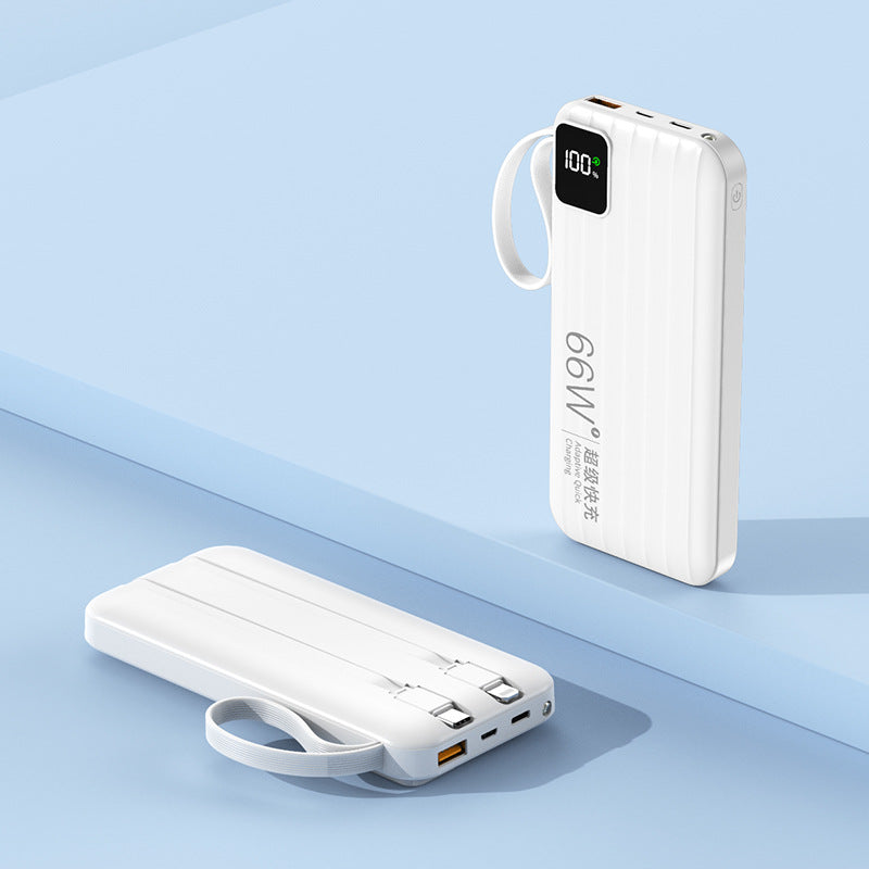 Unisex Powerbank 20000mAh med Digital Laddningsindikator och Snabbladdning 0