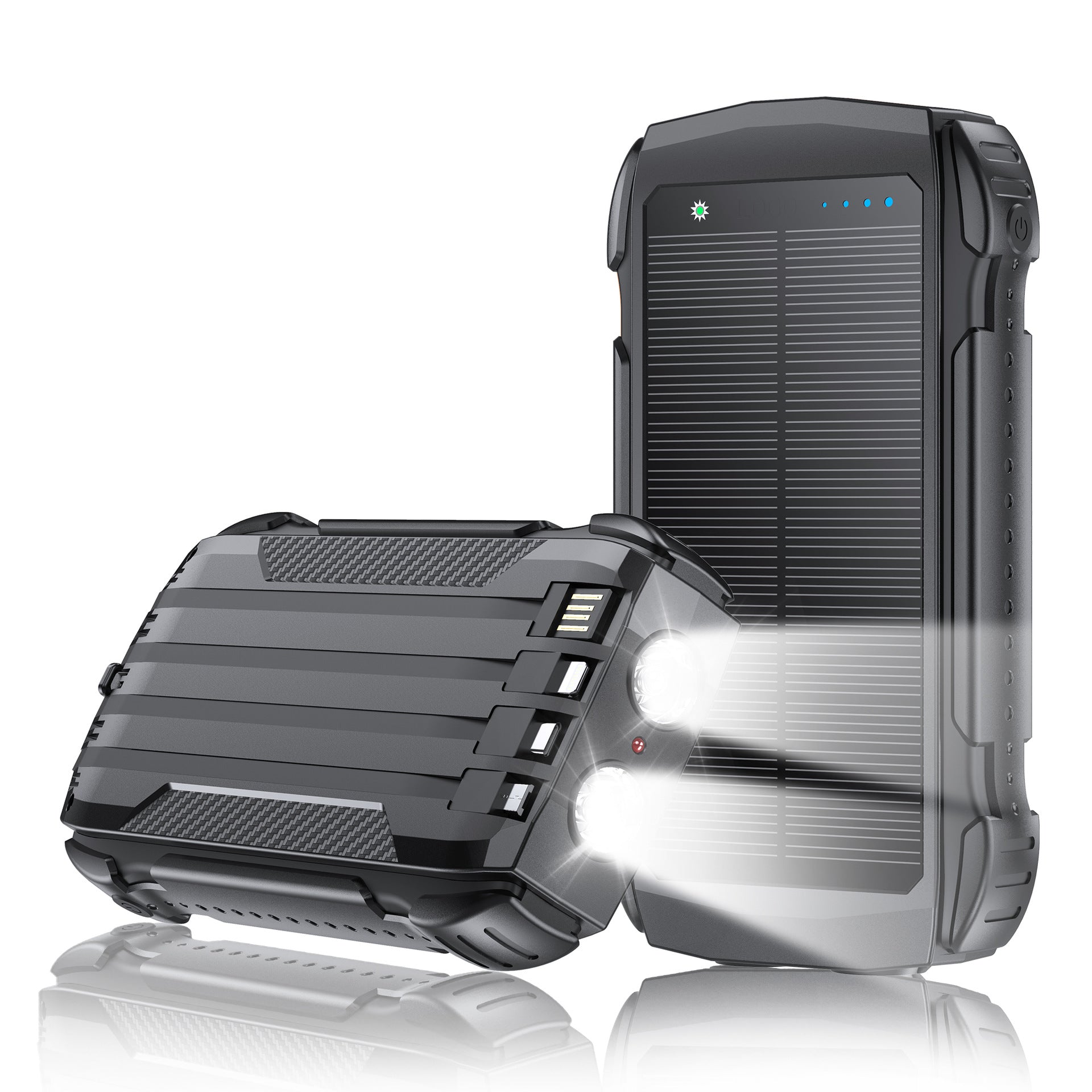 Unisex Powerbank med Solenergi och Integrerad LED-belysning 3
