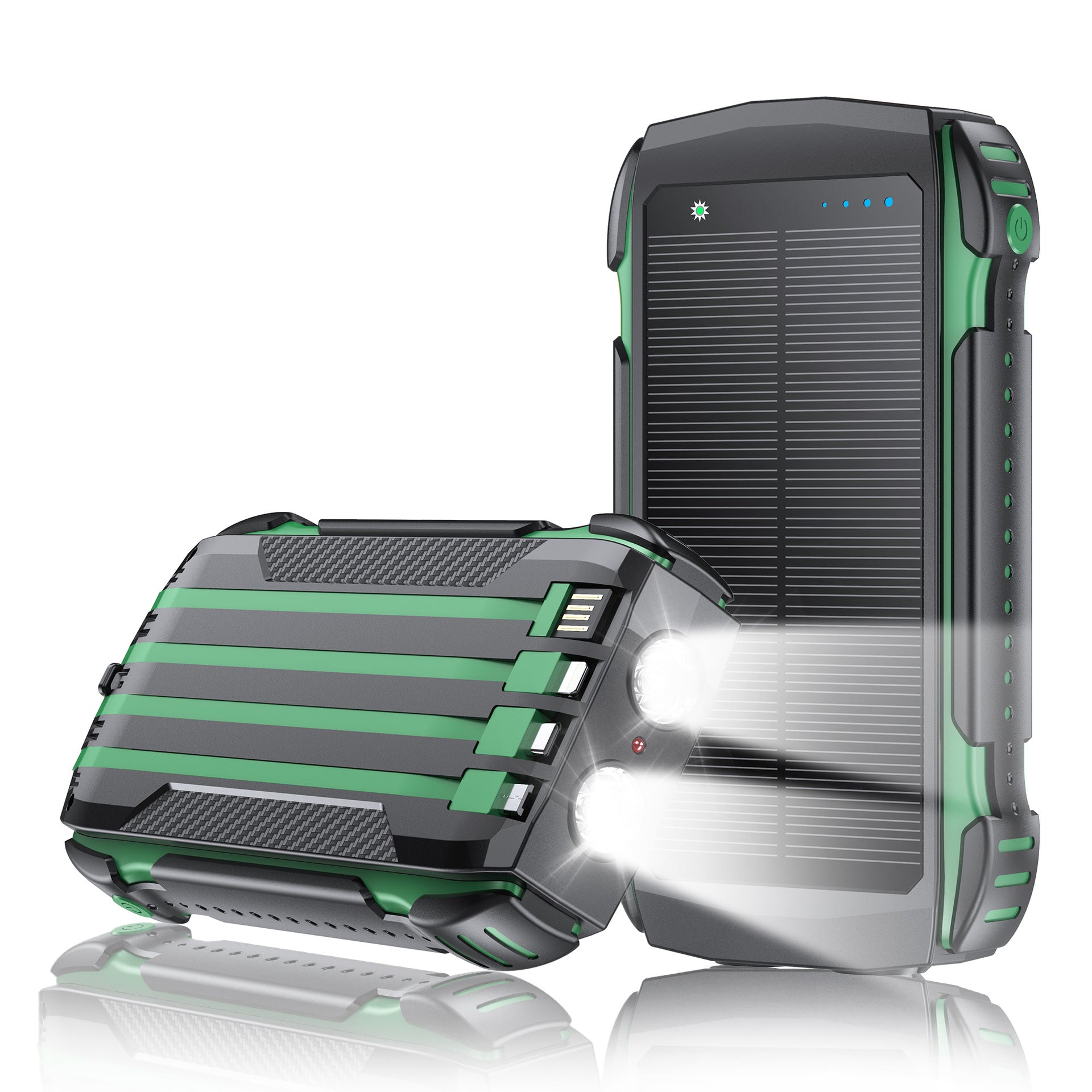 Unisex Powerbank med Solenergi och Integrerad LED-belysning 4
