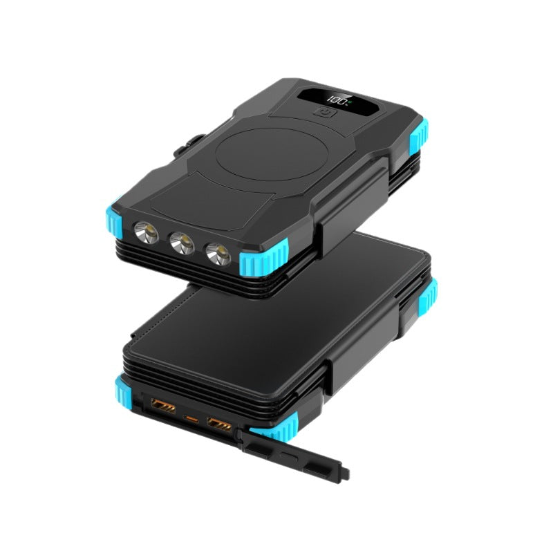 Unisex Powerbank med Solenergi och Integrerad LED-belysning 5