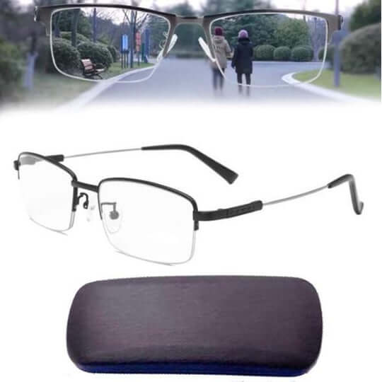 Unisex Progressiva Glasögon Moderna Multifunktionella Med UV400 Skydd 1