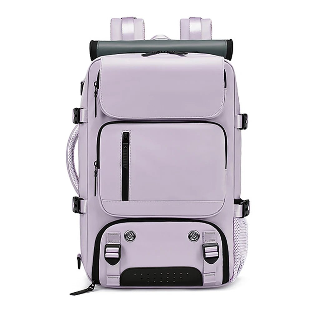 Unisex Reseryggsäck med USB-port och Skofack 10