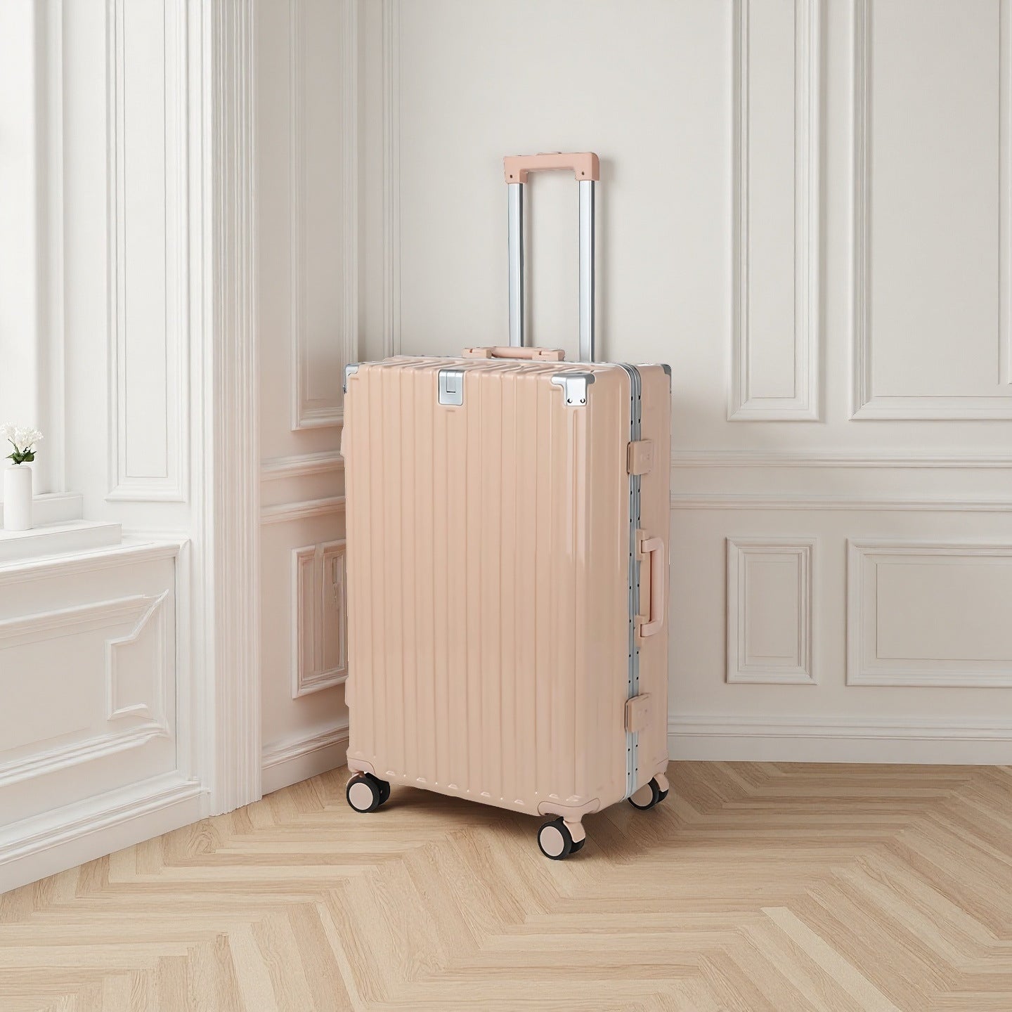 Unisex Resväska Hardshell Robust Med Multi-Wheeled Design 2