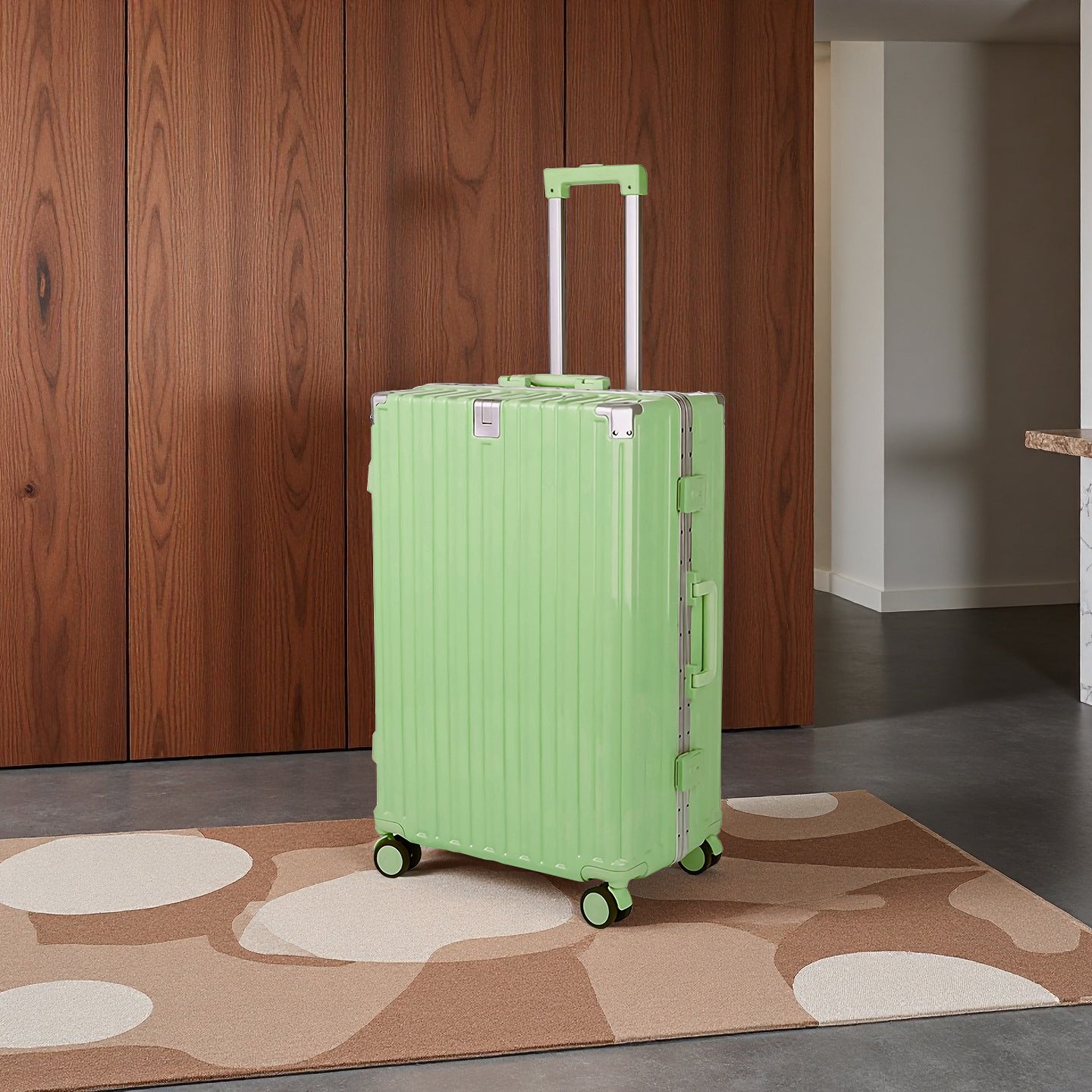 Unisex Resväska Rigid Spinner Lättviktig 3
