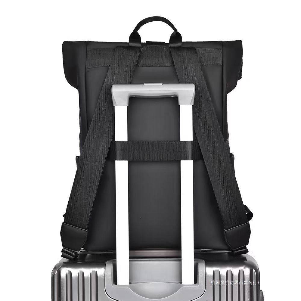 Unisex Rolltop Ryggsäck Multifunktionell Design 4
