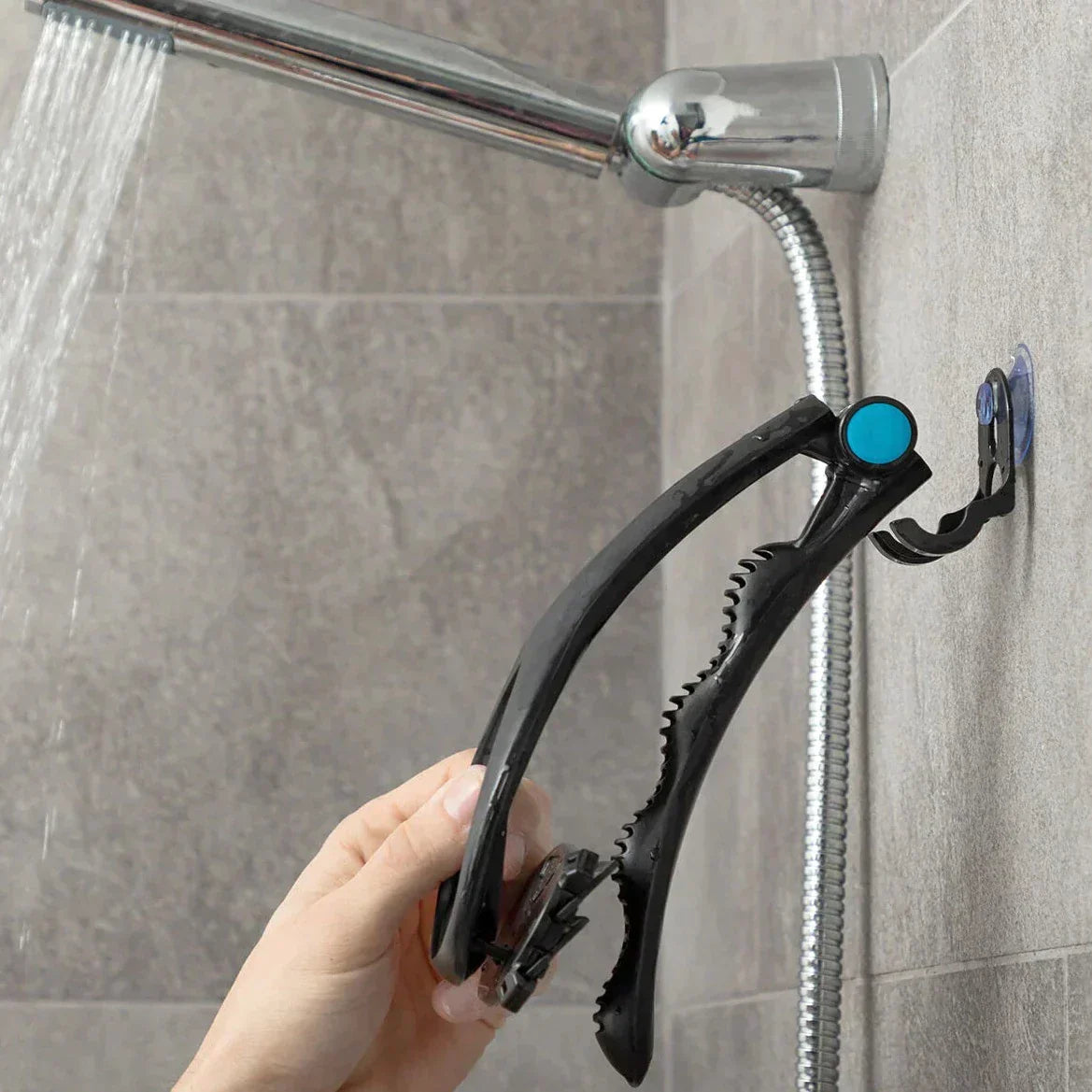 Unisex Rygghårborttagare med Långt Handtag och Dubbla Knivar 2