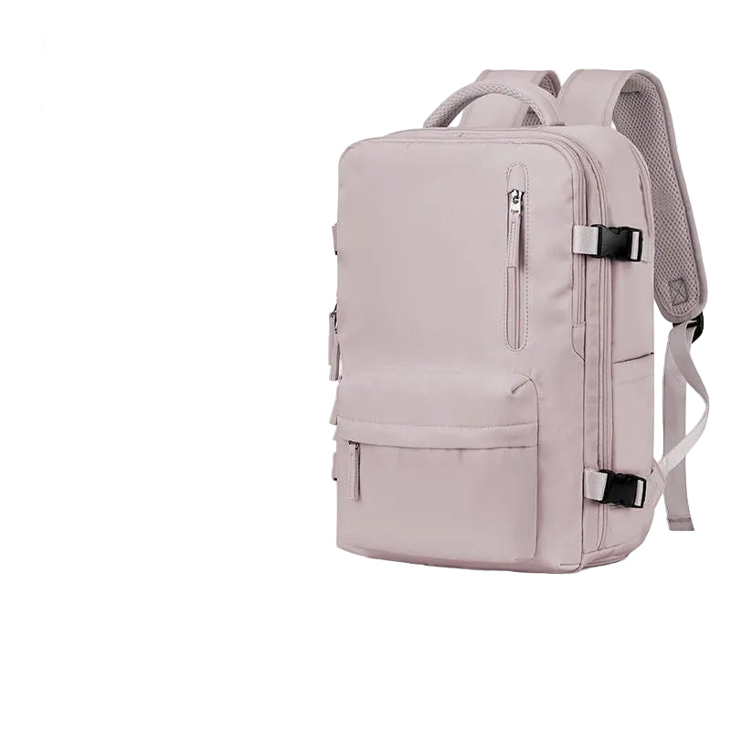 Unisex Ryggsäck Multifunktionell med USB-port och Skofack 0