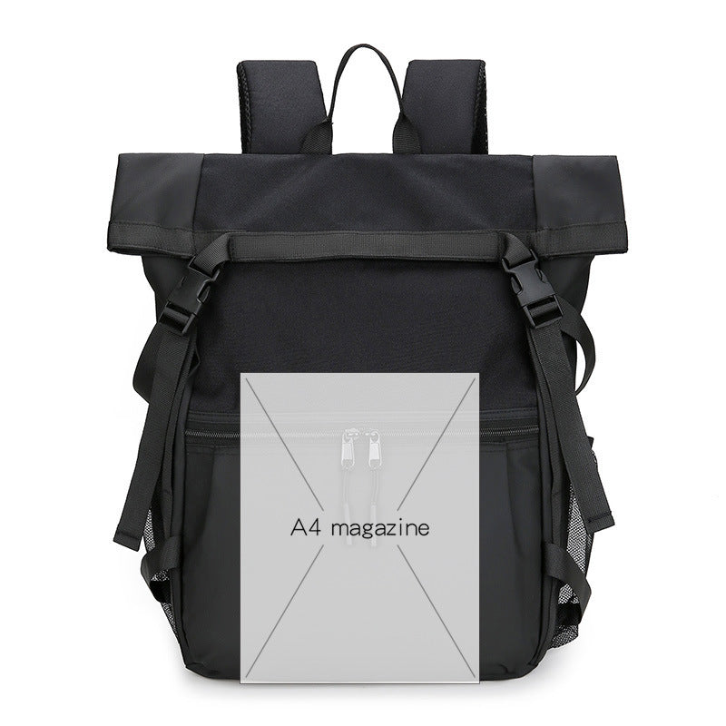Unisex Ryggsäck Roll-Top Expedition Med Vattenavvisande Design 2
