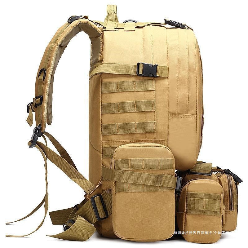 Unisex Ryggsäck Taktisk Multifunktionell 4