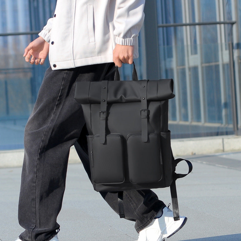 Unisex Ryggsäck Urban Roll-Top Design 1