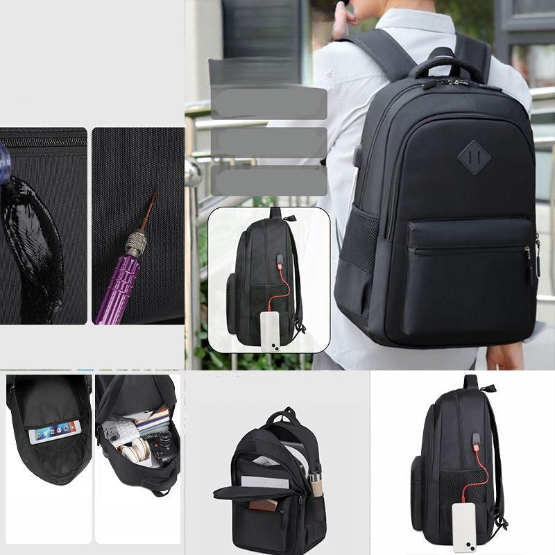 Unisex Ryggsäck Vattenavvisande Multifunktionell 0